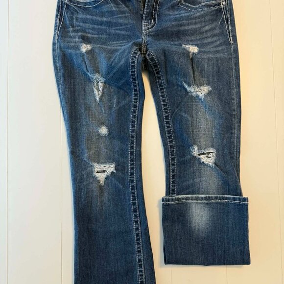 Miss Me Bootcut Jeans | Size 29R | 31” Inseam | Embellished Western Denim | JES - Picture 4 of 10